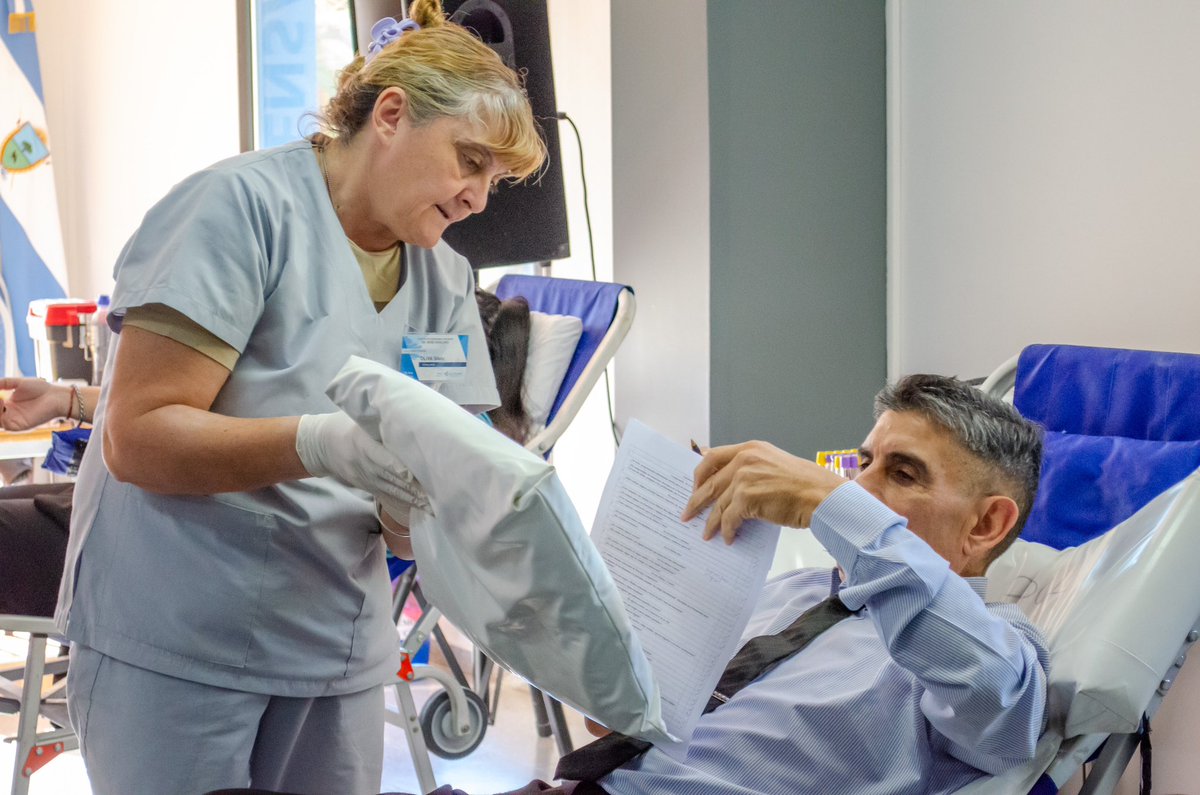 ¡Donar sangre, salva vidas! 🩸🏛️ | En colaboración con la Subsecretaría de Salud Social y Comunitaria de nuestra provincia y el Banco de Sangre de Hospital Dr. Lucio Molas y René Favaloro, realizamos en el edificio de la Legislatura una colecta de sangre.