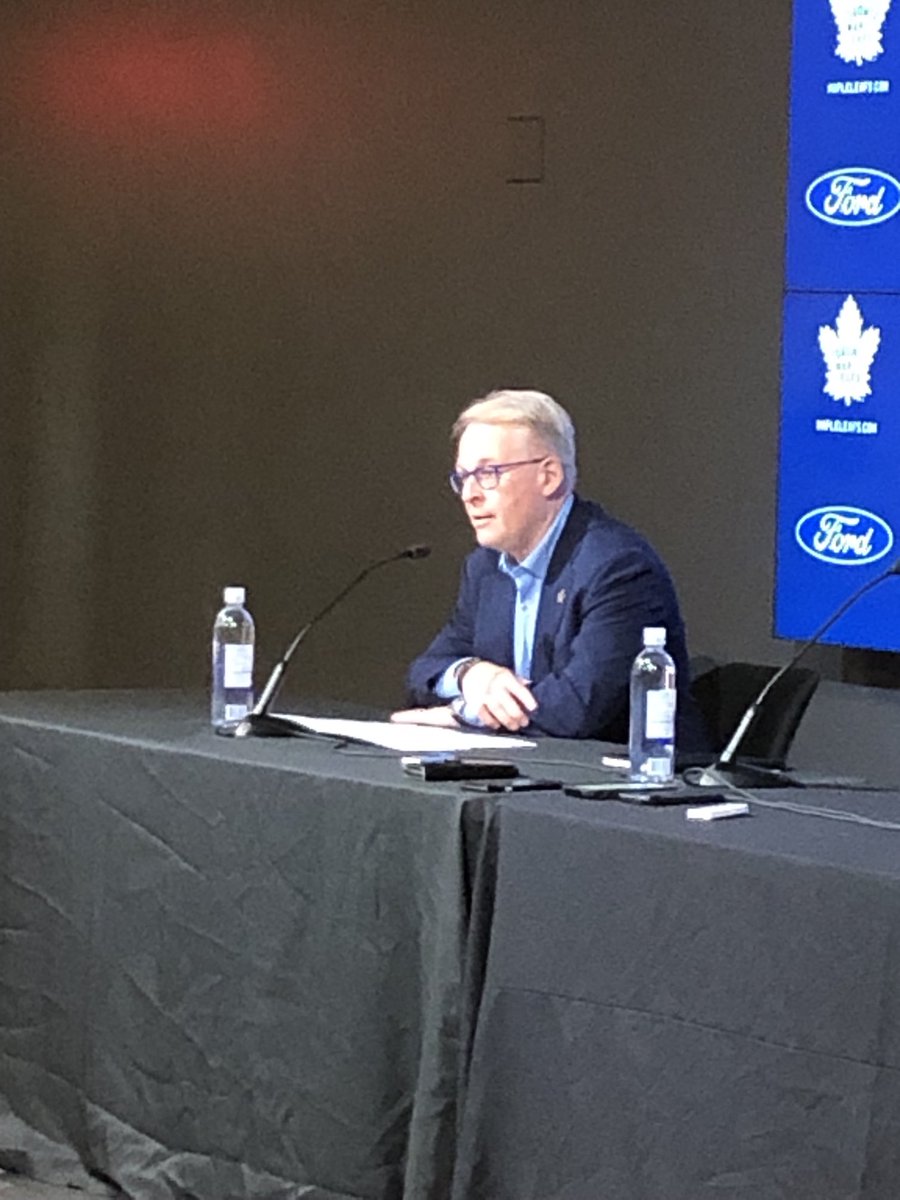 Keith Pelley’s first public appearance as CEO of MLSE. He says he came back “to win”. “Nothing else matters.”