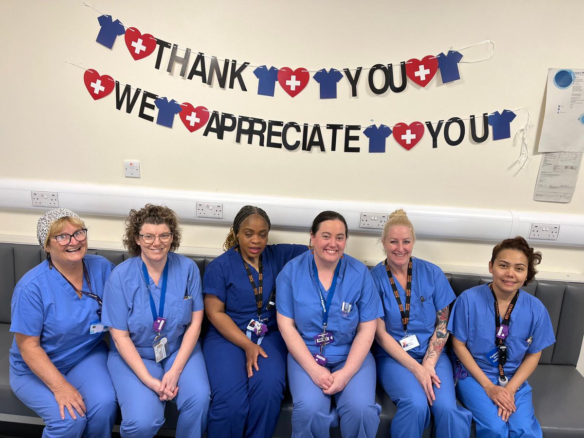 Ahead of #InternationalNursesDay on Sunday - the day of Florence Nightingale's birthday - we have been marking the day and helping celebrate it with our nurses. Thank you to all of our nurses - you go above and beyond for our patients and their loves ones.