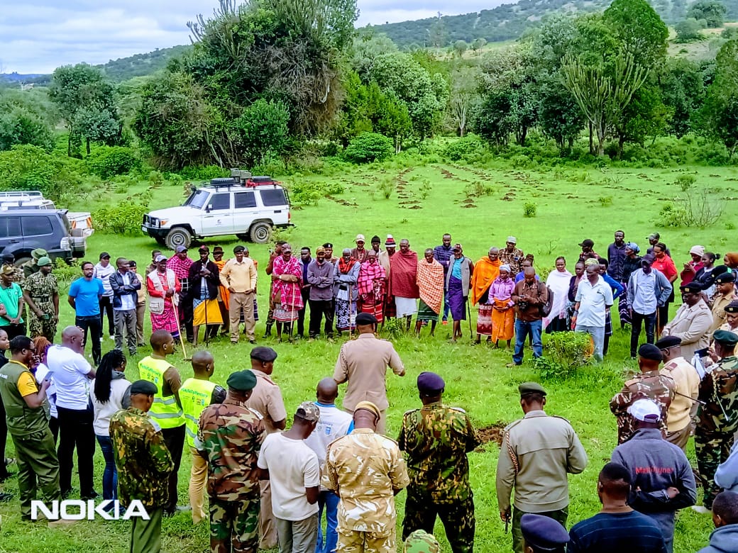 OderaLuke's tweet photo. #NationalTreePlantingDay Representating @HonTuya @Environment_Ke @EnviClimateC_Ke in  national tree growing exercise in Kirisia Forest Samburu County.... as we condolences with families who lost their loved ones during floods.... #JazaMitiNaGava @NETFUNDkenya @NemaKenya https://t.co/uJ751j05r8