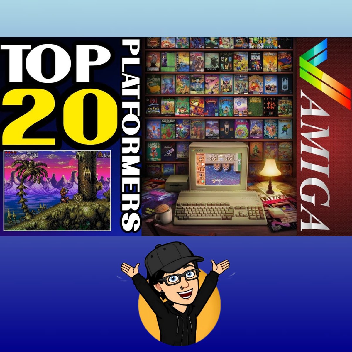 Are you new to Amiga or a veteran like myself. Here are 20 of the best Amiga platformers that you need to play. youtu.be/zqrJCumUKR4 #amiga #commodoreamiga #justjamie