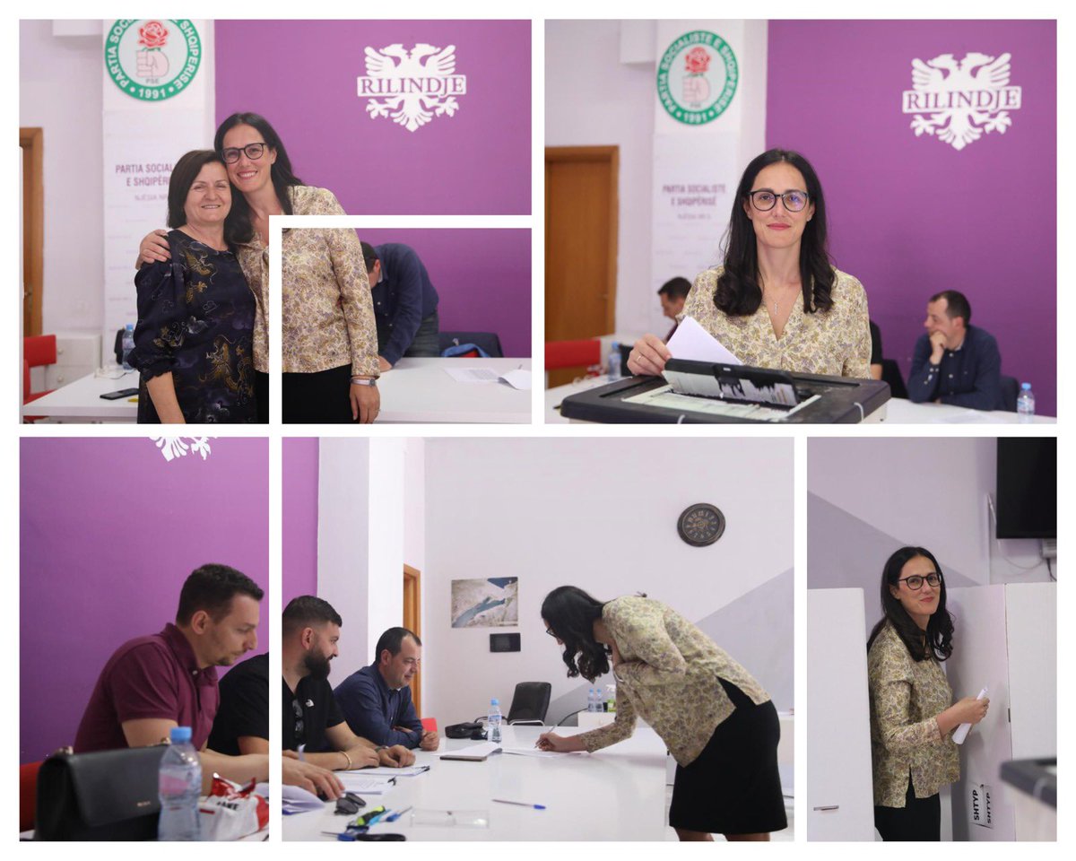 Unë votova! 🗳️
Sot dhe nesër, Partia Socialiste ka nisur procesin e votimeve për të zgjedhur delegatët e rinj të Kongresit të PS 🌹.

Zgjedhja do të bëhet sipas parimit 1 anëtar 1 votë, ndaj i ftoj të gjithë anëtarët e familjes socialiste të #Njësia5 të na bashkohen për të