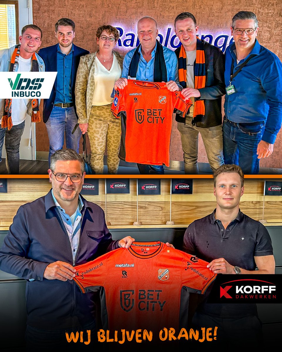 𝗞𝗼𝗿𝗳𝗳 𝗗𝗮𝗸𝘄𝗲𝗿𝗸𝗲𝗻 &amp; 𝗩𝗗𝗦 𝗜𝗻𝗯𝘂𝗰𝗼 bouwen verder aan het clubfundament 🏡

#WijBlijvenOranje