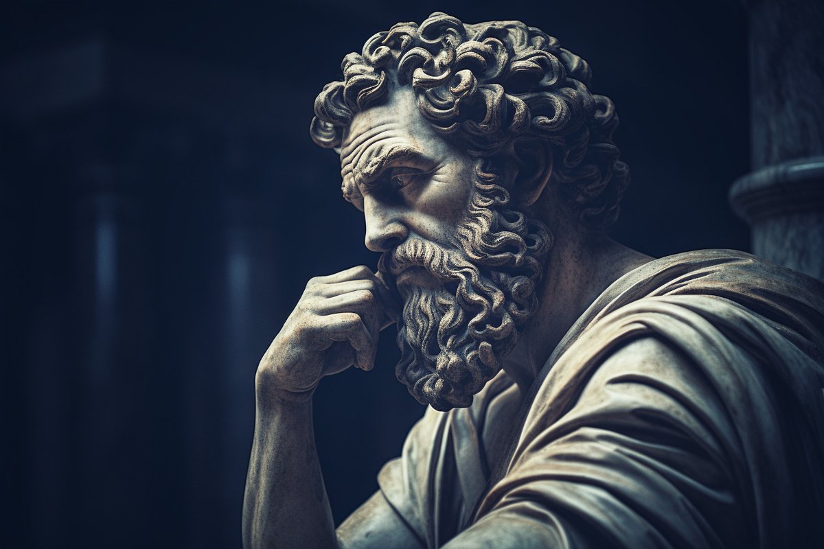 This is Epictetus. He was born into slavery and went on to become one of the best Philosophers of all time. Here are the top 10 Lessons from his book 'The Manual' on living your best life no matter the circumstances. Bookmark this one 🔥