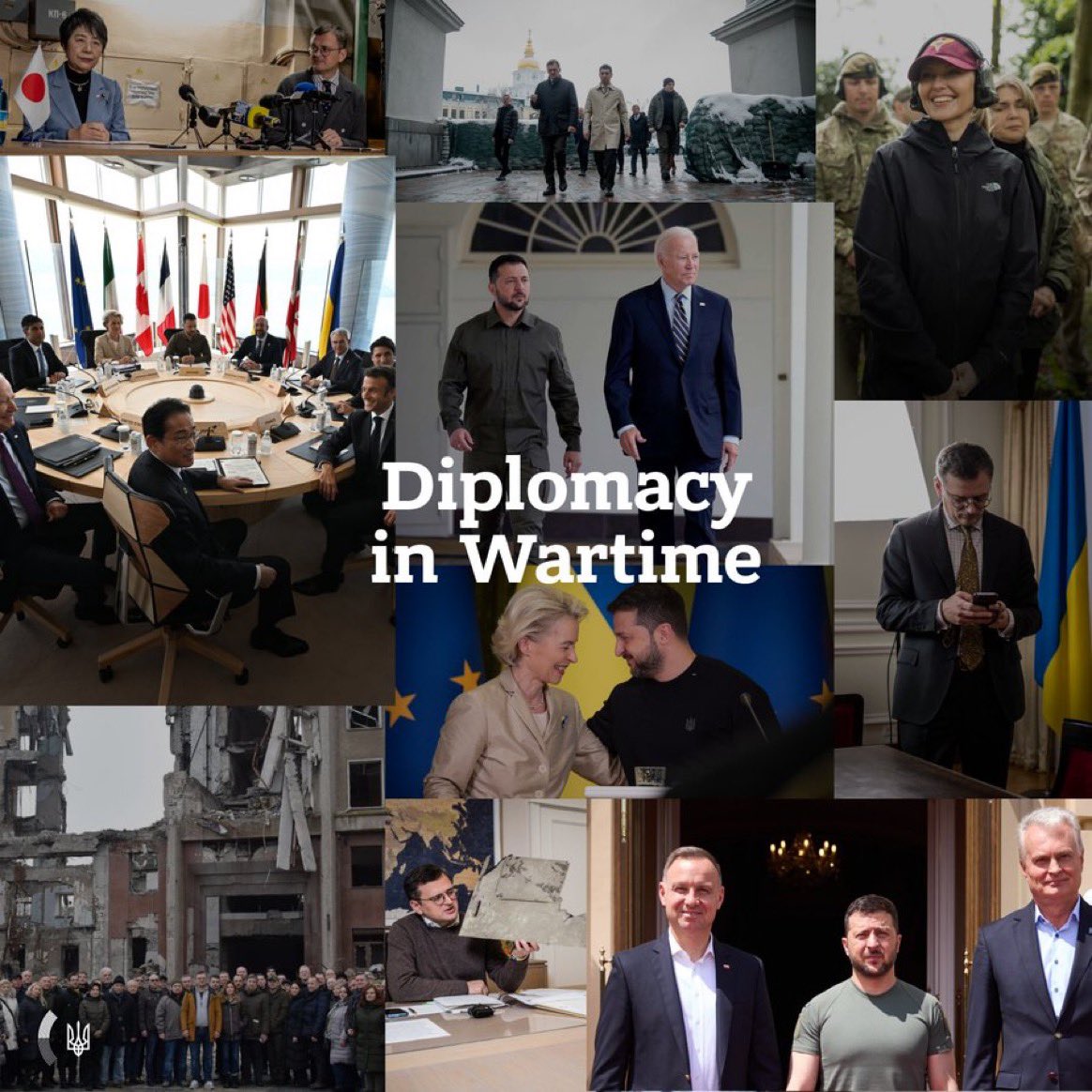 🇺🇦 After Russia launched a full-scale war against Ukraine, our state's diplomacy has undergone significant changes from the way we conduct negotiations to the need to highlight 🇷🇺's war crimes

➡️ Learn more about how Ukraine has 'reinvented' diplomacy: wartimediplomacy.mfa.gov.ua