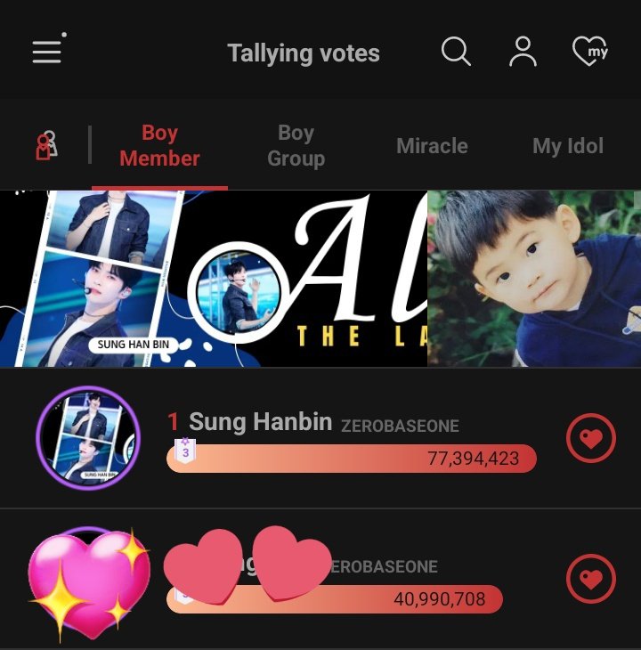 Congratulations precious BinBin 😭 Thank you Allins for working hard 😭 I love u guys so muchhhh 😭 125M last night and 77M tonight were esp michinnnnnnnnnn 🔥

#BetYouALLIN
#SUNGHANBIN