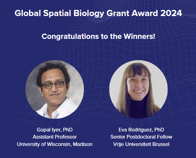 We are pleased to announce the winners of the 2024 Spatial Biology Grant Award, an initiative by Standard BioTools™ in collaboration with @EACRnews, to support and foster groundbreaking research in the field of #spatialbiology. Congratulations!