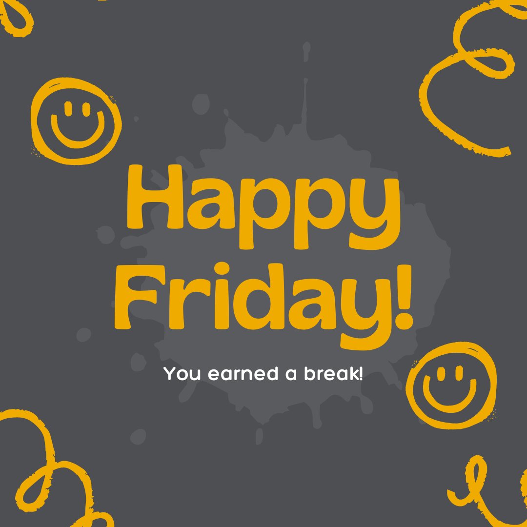It's finally here!🥳 #tgif #friyay #weekend #rest #recharge