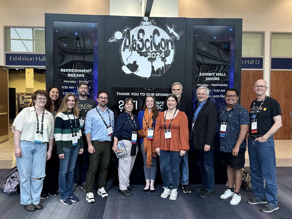 It’s the final day of #AbSciCon24! It was wonderful seeing collaborators and meeting new ones at our sessions. 

We hope it was a great conference for you like it was for us and we’ll see you all again for #AbSciCon26 in Madison, WI!