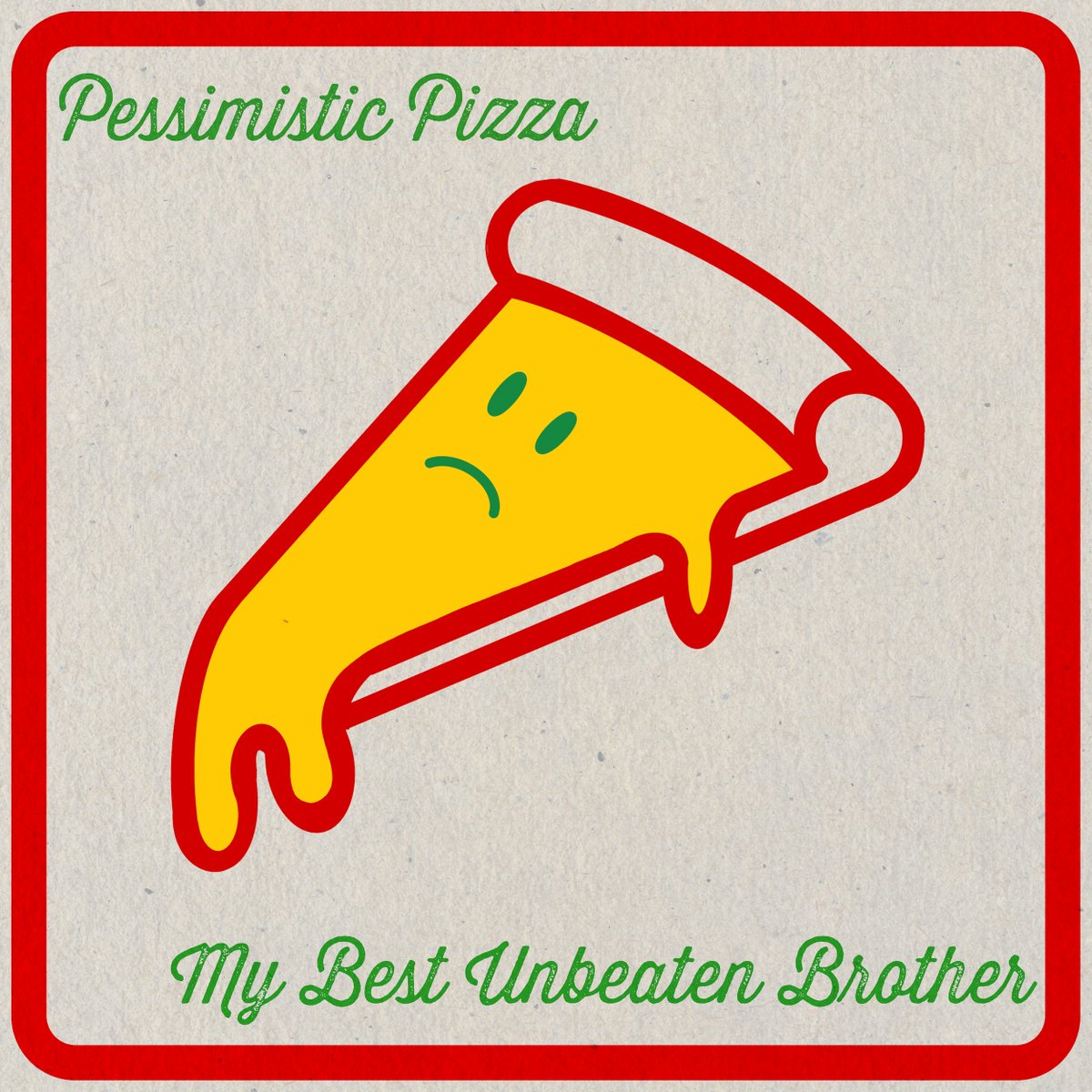 NEW: 'Pessimistic Pizza' by My Best Unbeaten Brother (ex-Nosferatu D2 / Superman Revenge Squad) is available now for pre-order. Lead single 'Time on Our Hands, Spider-Man' is out today and streaming all over. Bandcamp: mybestunbeatenbrother.bandcamp.com/album/pessimis… Spotify: open.spotify.com/playlist/2wLyS…