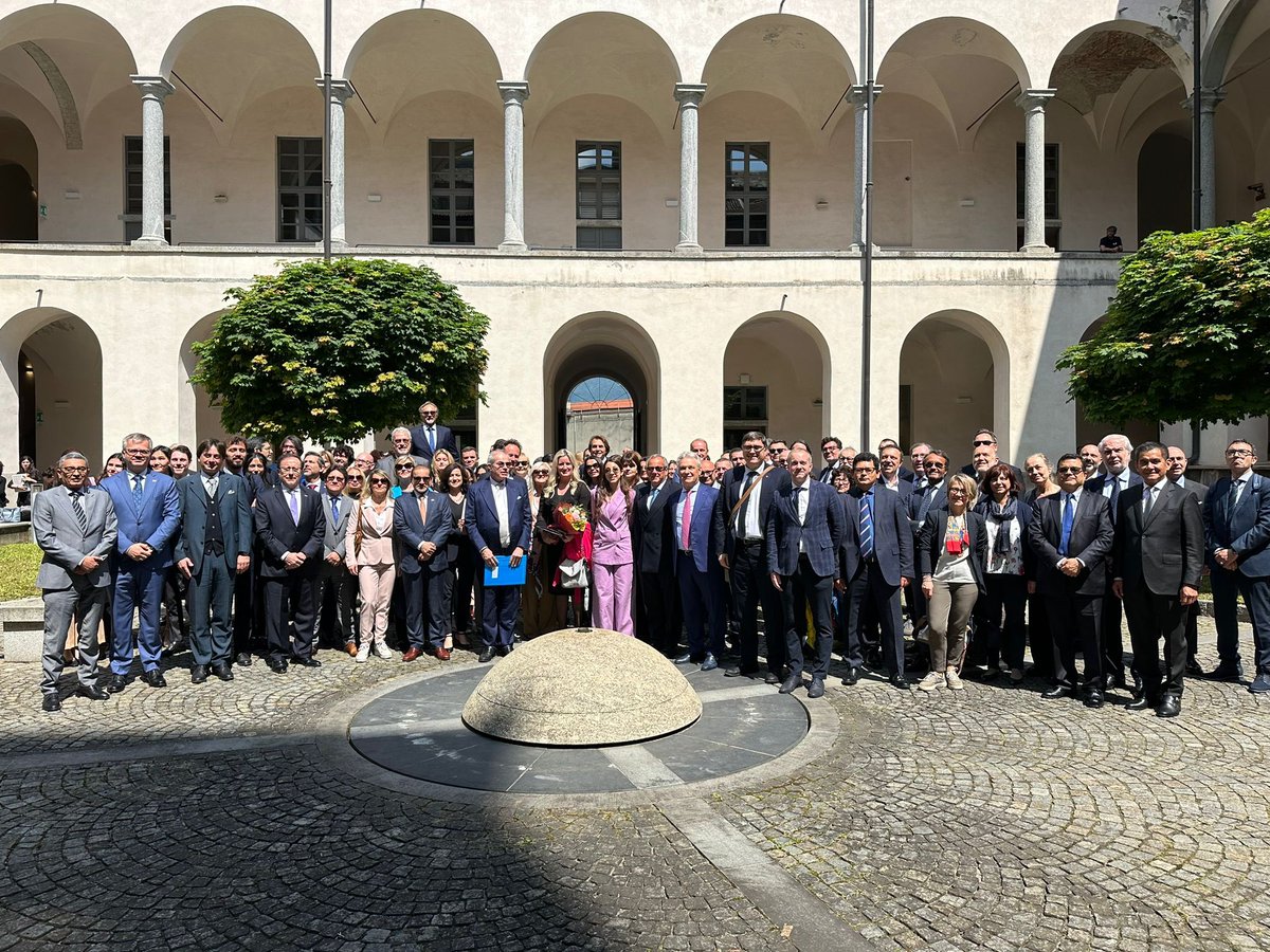 Internationalisation was the topic of Consular Corps of Milano and Lombardy meeting at the University @Uni_Insubria in beautifull city of Como.