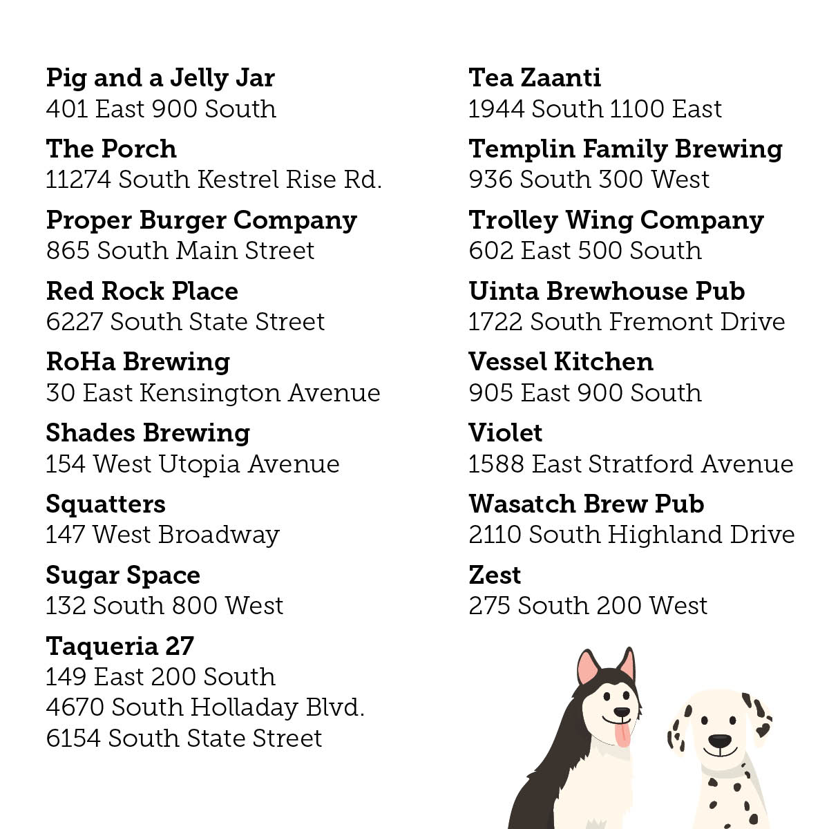 SaltLakeHealth's tweet image. We added the list here to save you some time 😉

Who's ready to soak up the sun and greet summer with your pup on the patio? I'm pawsitive you'll have a great time ☀️🐾

#SLCo #DogApprovedPatios