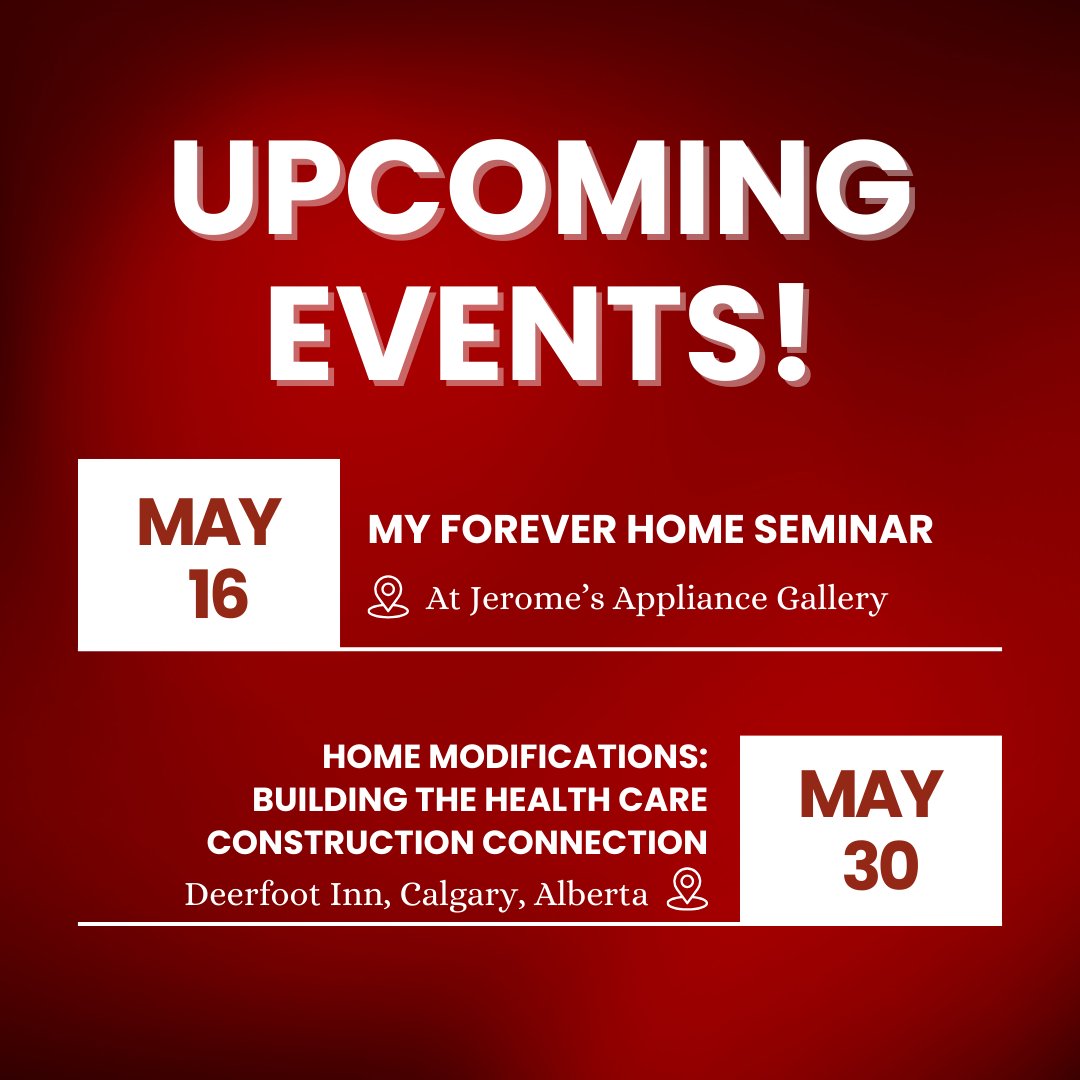 Don't miss our upcoming events! Go to: pinnaclerenovations.ca/event-sign-in/ to view our event schedule and to register! 

#Calgaryliving #YYCBuilder #YYCLuxuryHomes #LanewayHomes #CalgaryBuilders #ModernDesign #HomeBuilder #RenovationsCalgary #Construction #Builder #DreamHome #InteriorDesign