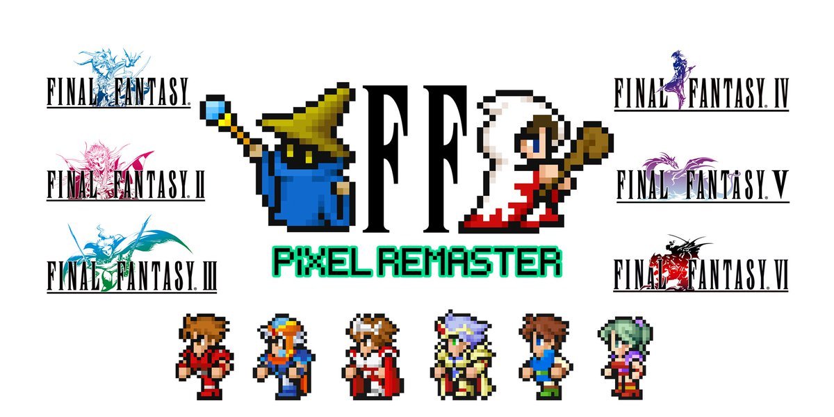 ¡Unidades disponibles de Final Fantasy I-VI Pixel Remaster Collection (Importacion) para Nintendo Switch! wakkap.com/item/switch-fi…