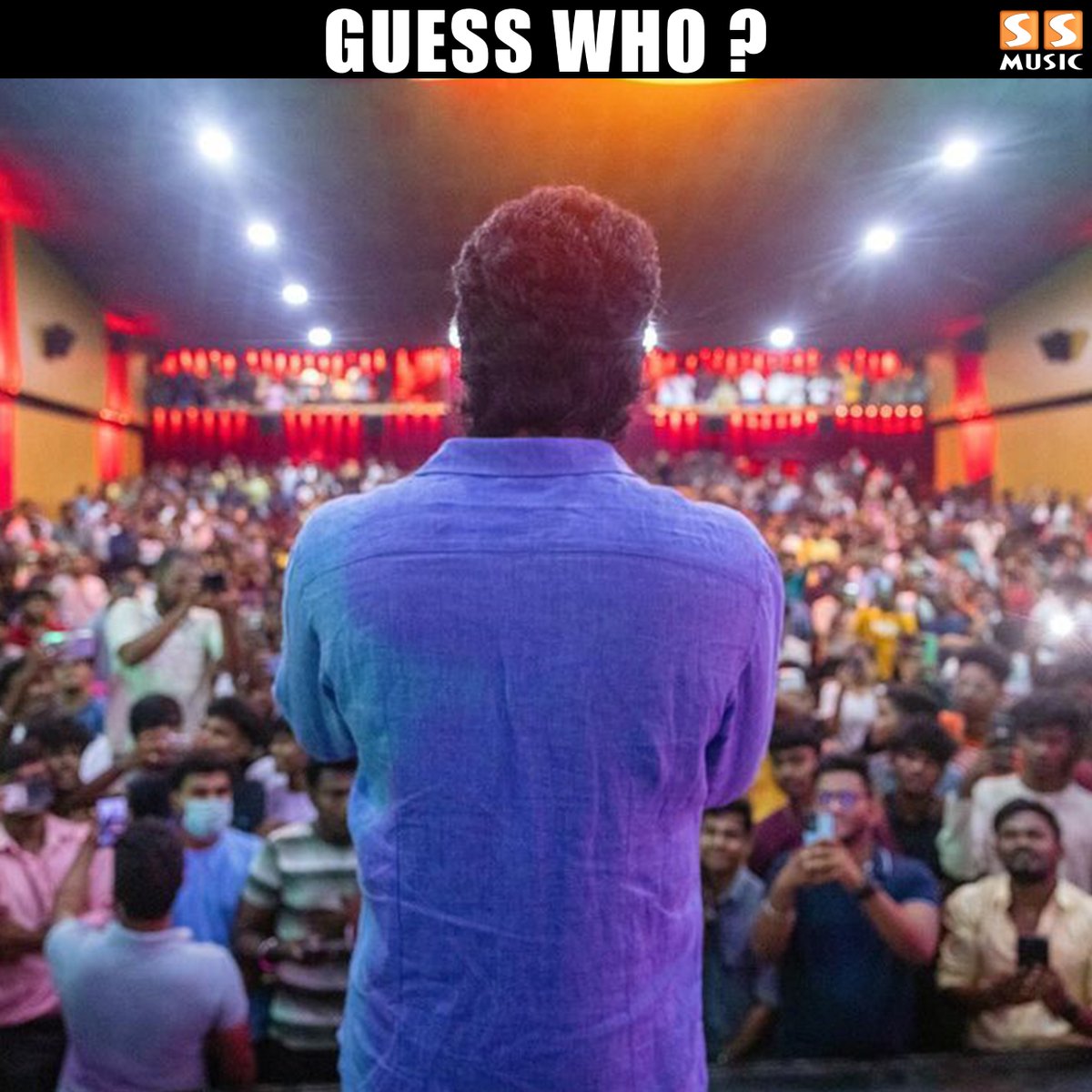 Any Guesses? . #GuessWho #Kollywood #SSMusic