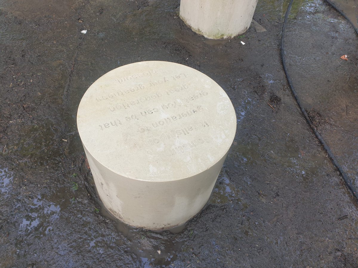 Mandela8 are grateful to all those who have supported us to get the memorial to Nelson Mandela installed. Now it's complete the stones have been cleaned and bark has been put down. Thanks to Ade Devers and the @lpool_LSSL @lpoolcouncil