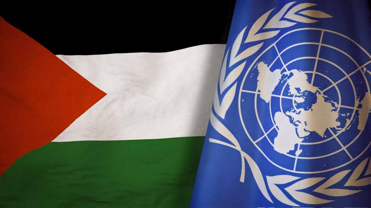 📌Birleşmiş Milletler Genel Kurulu, Filistin'in tam üyeliğini kabul etti‼️ #SONDAKİKA #Filistin #BM