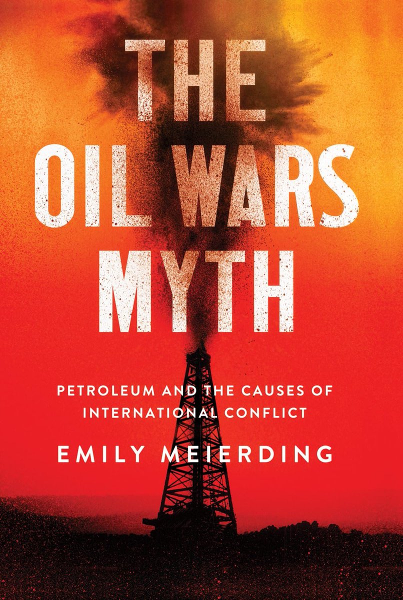 The Oil Wars MYTH von EMILY MEIERDING ist ein fantastisches Buch für alle, die sich für Geopolitik und Konfliktforschung interessieren. Ein kurzer Überblick. 
#Krieg #Erdöl #Geopolitics #Erdöl #Frieden #Oil #NoWar