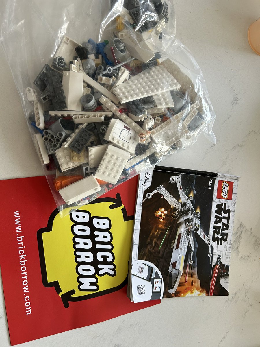 Excited to have received my first Lego set from @BrickBorrow. That’s Friday night sorted.