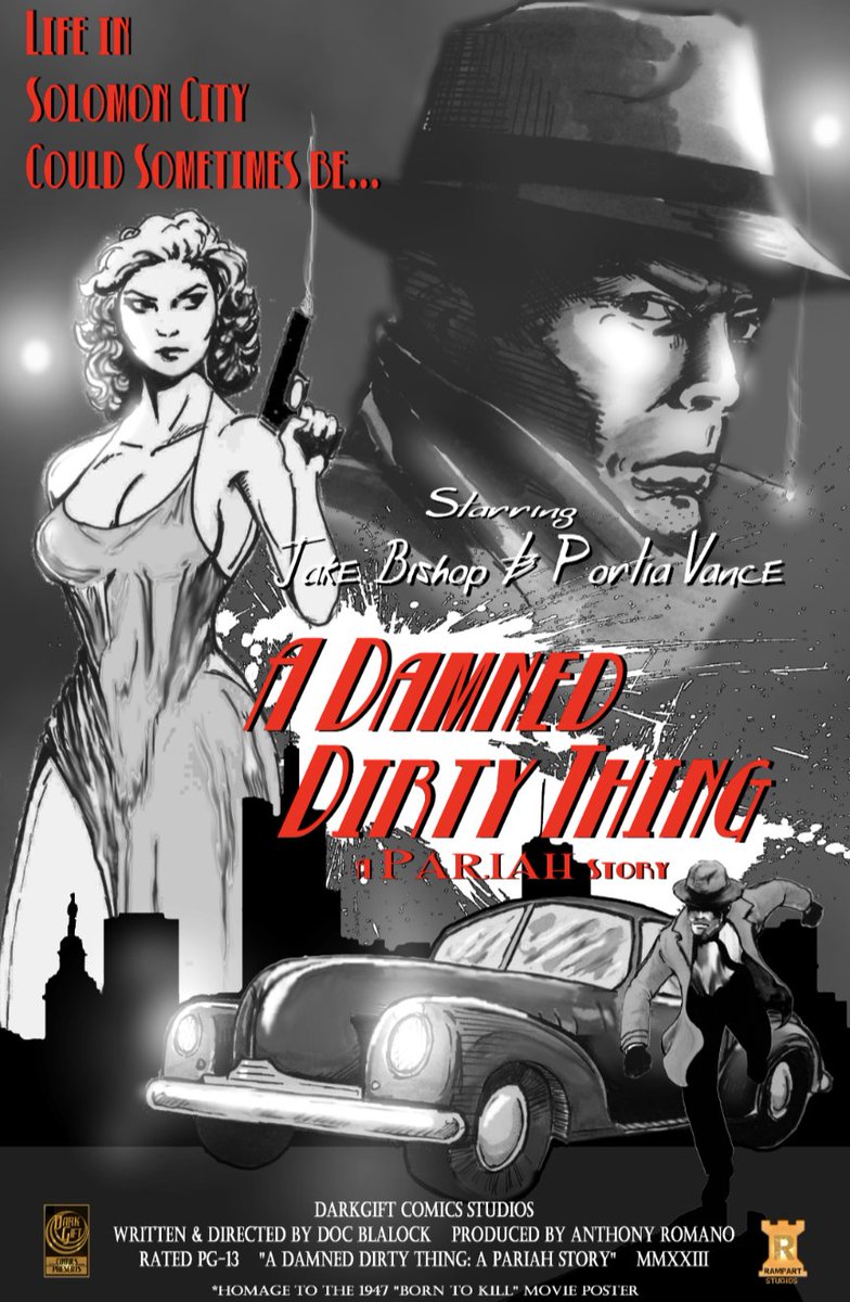 Looking for something different? Want to help build a counter culture? Want to support new creators? Here for the comics?

A Damned Dirty Thing is a supernatural pulp Noir that introduces you to the coolest private investigator in #indiecomics.

fundmycomic.com/campaign/201/a…