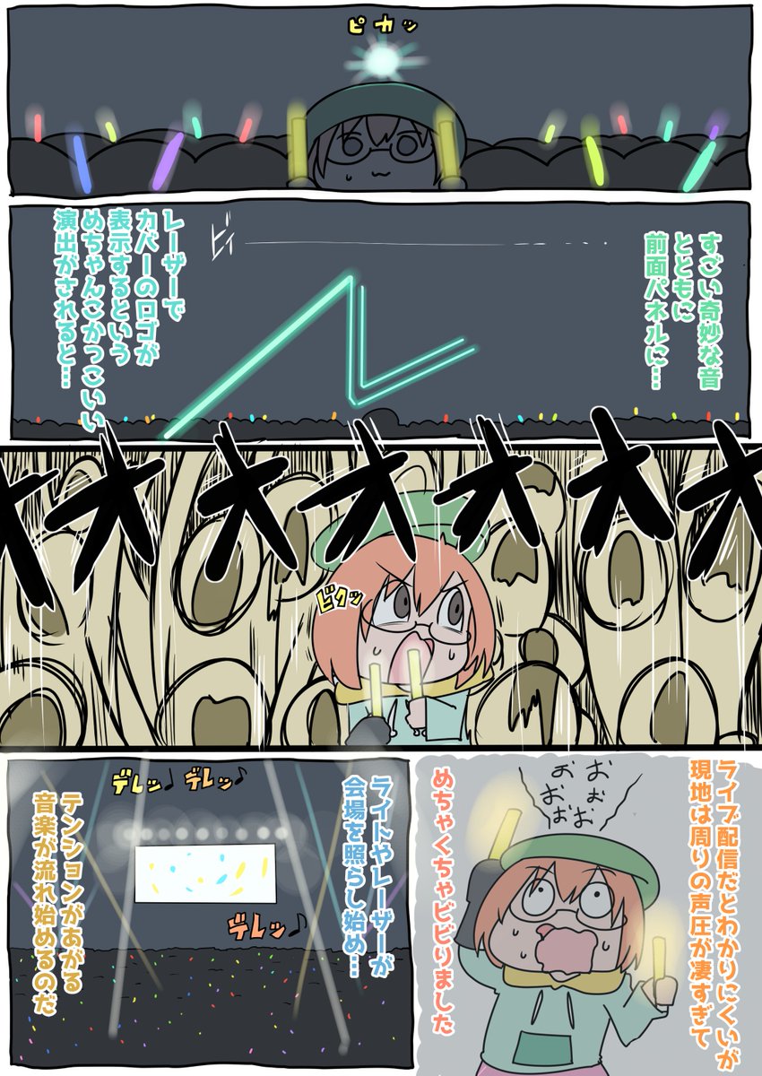 はじめてライブに行ったレポ(1/2)
#ねくみらーと 