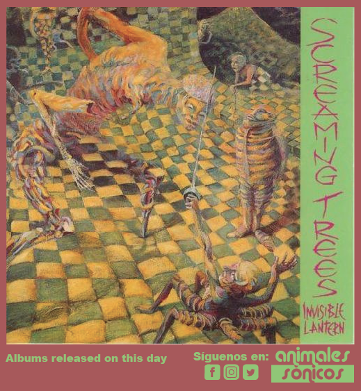 'Invisible Lantern', tercer álbum de Screaming Trees, fue publicado el 12 de mayo de 1988. #music #alternativerock #psychedelicrock #grunge