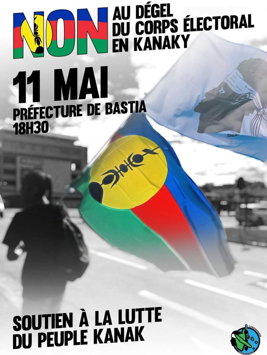 coreinfronte's tweet photo. Le projet de loi constitutionnelle modifiant le corps électoral pour les élections provinciales en Kanaky est inacceptable.
La légalisation de la colonisation de peuplement du Gouvernement, est une stratégie politique pour maintenir le pouvoir français en place. https://t.co/jB41IG4F8l