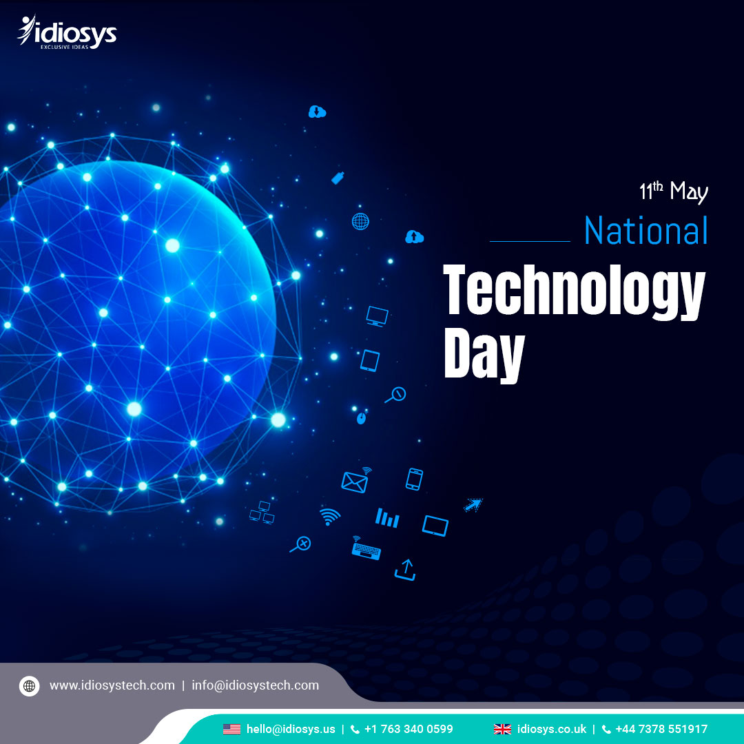 Did you know?

In 1999, the former Prime Minister of India, Atal Bihari Vajpayee, declared May 11th the National Technology Day.  

#NationalTechnologyDay #idiosys #wishes #india