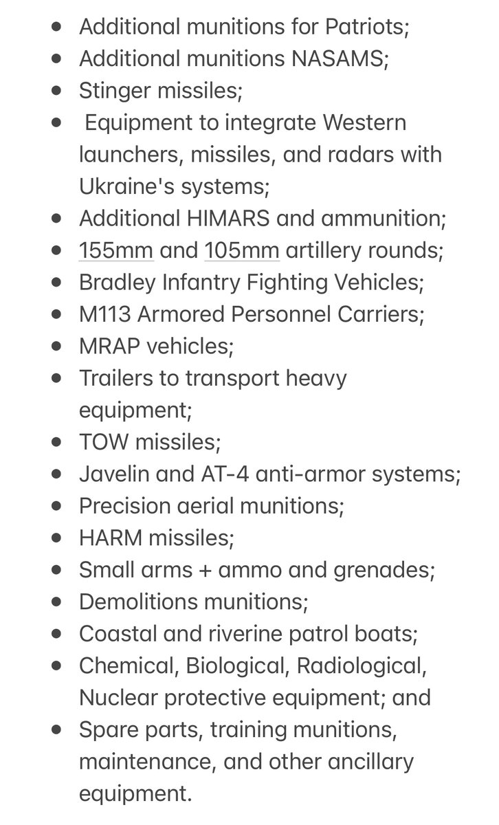 [情報] 美國新一波軍援烏克蘭四億美元