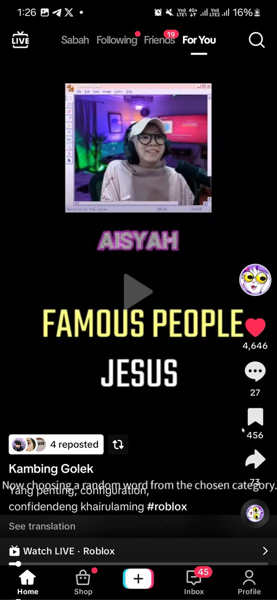 Khaipo_'s tweet photo. @Kambinggolekkk Sheeet i feel bad remove comment sorang tu 😭😭😭 "pasal jesus ada reality show"... I REALLY DONT UNDERSTAND THE CONTEXT sbb lambat masuk stream 💀💀💀💀 https://t.co/KJ647KxncZ