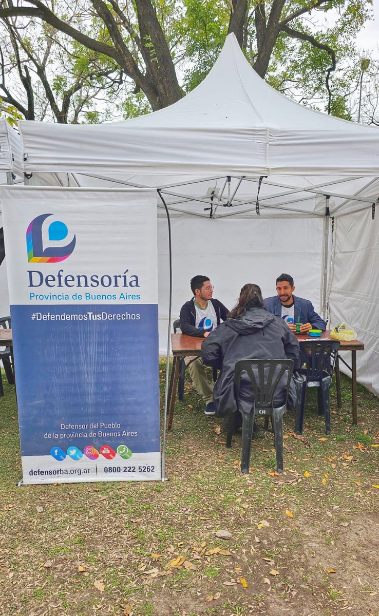 MORÓN

▶️ Participamos de la jornada de #EnTuBarrio #ConVos organizada por @MunicipioMoron en la plaza La Rotonda de El Palomar.

✅ Recibimos consultas de los vecinos y vecinas que se acercaron y también seguimos haciendo promoción de la Defensoría.

#DesarrolloTerritorialPBA