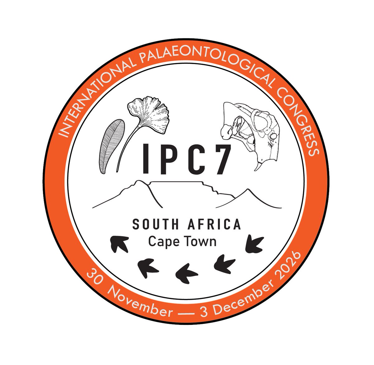 The 7th International Palaeontological Congress is happening in Cape Town, from November 30 to December 3, 2026! Save the Date! Looking forward to see all of you!  Preregistration form: ipc7.site/registration.h…