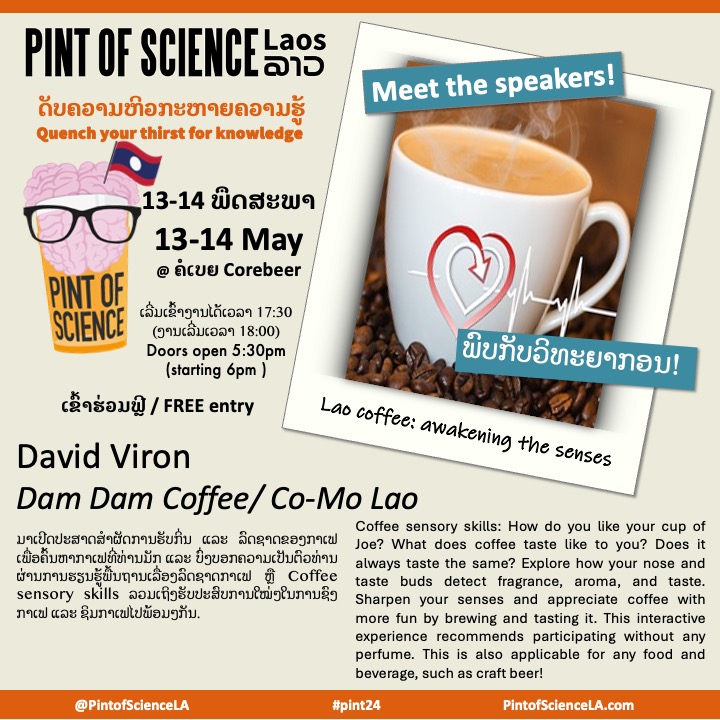 Pint of Science LA (@pintofsciencela) on Twitter photo Coffee sensory skills: How do you like your cup of Joe? What does coffee taste like to you? Explore how your nose and taste buds detect fragrance, aroma, and taste. Sharpen your senses and appreciate more about the brewing and tasting process of coffee #PintofScienceLA #Pint24LA Coffee sensory skills: How do you like your cup of Joe? What does coffee taste like to you? Explore how your nose and taste buds detect fragrance, aroma, and taste. Sharpen your senses and appreciate more about the brewing and tasting process of coffee #PintofScienceLA #Pint24LA