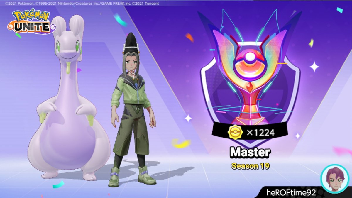 ROF92's tweet photo. #PokemonUNITE #NintendoSwitch https://t.co/lNUdid1hdK