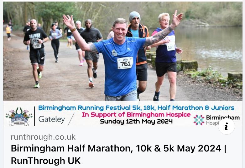 💦 S4 Swim School will once again be sponsoring the upcoming Birmingham Running Festival on Sunday, May 12th, 2024, hosted by RunThrough Midlands in support of Birmingham Hospice. 

Visit: runthrough.co.uk/event/birmingh… to learn more about their events. #s4swimschool #swimminglessons
