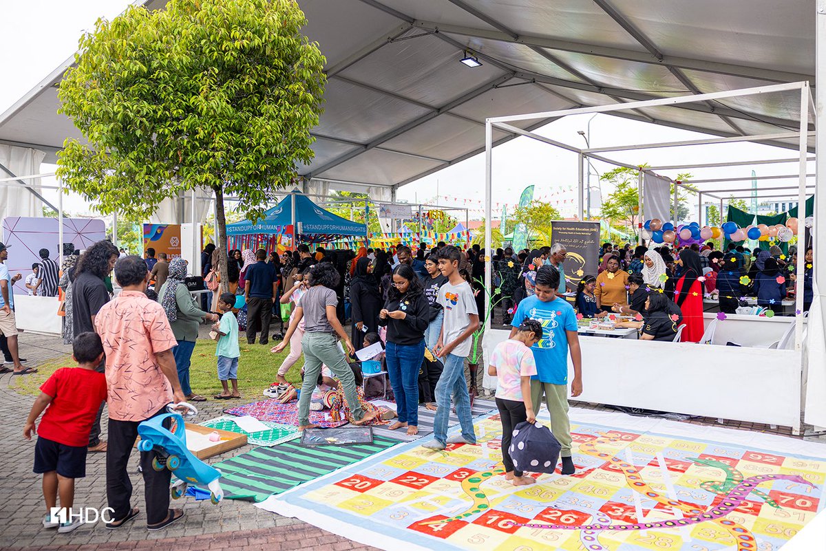 Highlights from our joyous 20th anniversary celebration in Hulhumalé! Double the fun and excitement in a joint event, honouring the beautiful children on this Children's Day. Thanks for joining us for an unforgettable celebration of #MyHulhumaléDay! #20YearsofMyHulhumalé…