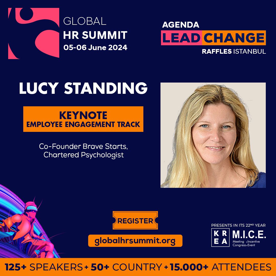 #Management #HR #Sustainability #LeadChange #Leadership #Business #Work #Engagement #Learning #DigitalHR #Agile #GlobalHRSummit #HRSummit #KREAMICE #KREADigital #LucyStanding