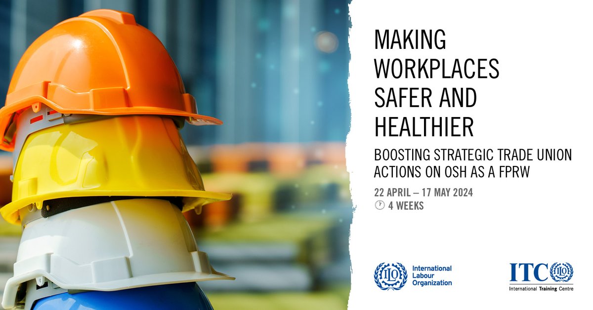 How can workers and their organizations ensure and promote safer and healthier working conditions? itcilo.org/courses/making…