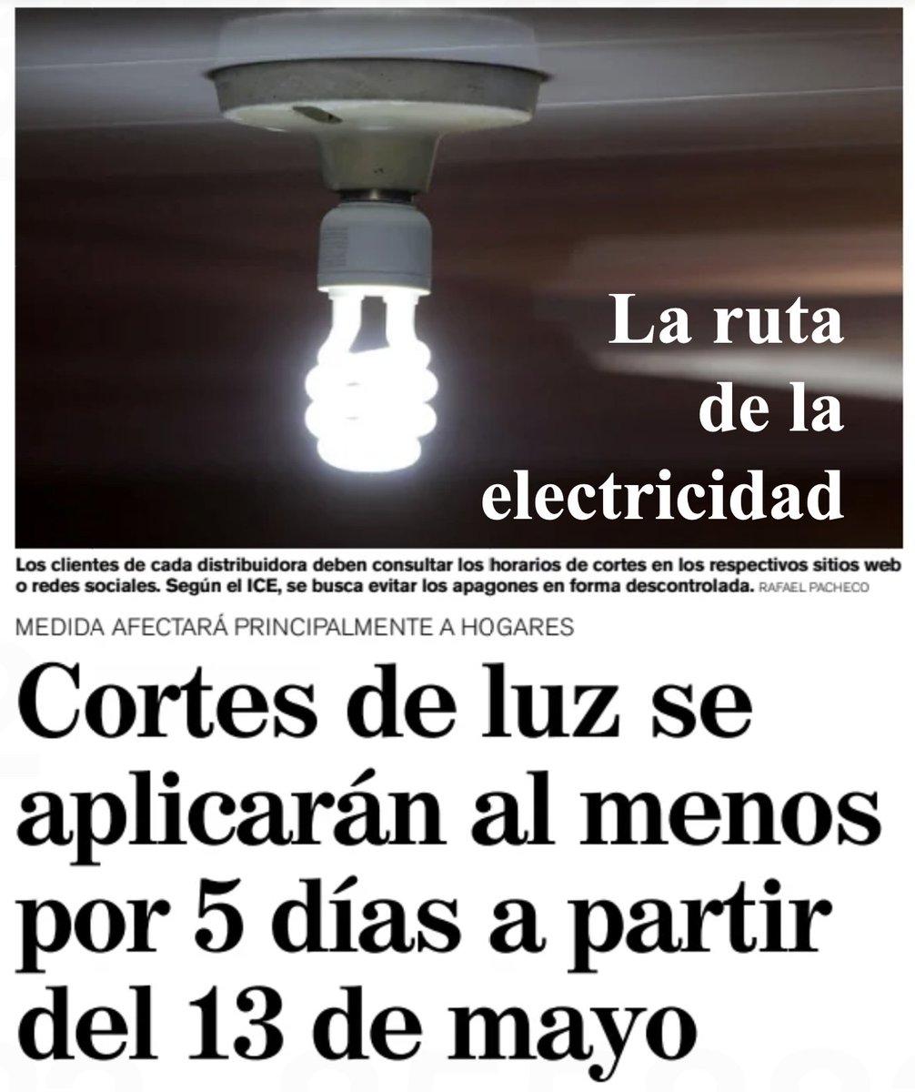 Desde la creación del ICE, Costa Rica ha sabido planificar la generación y distribución eléctrica. Esto exige visión estratégica, capacidad de gestión y de coordinación. No perdamos el rumbo.