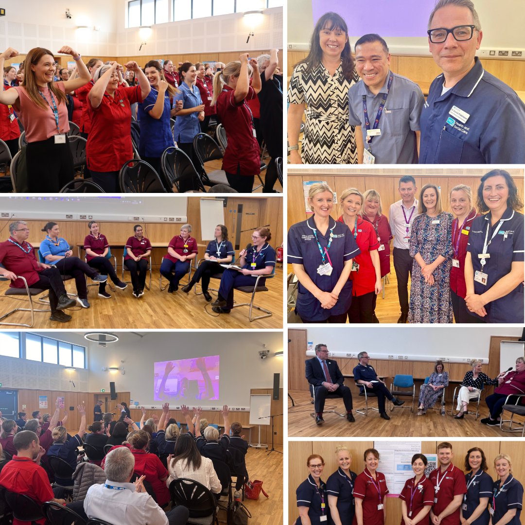 What a fantastic day we had celebrating our nurses and midwives across the Trust 🎊☀️ We even managed to link in LIVE with our friends in Kiwoko Hospital in Uganda 💻🎥 Thank you to all our nurses & midwives who do such an amazing job every day ❤️