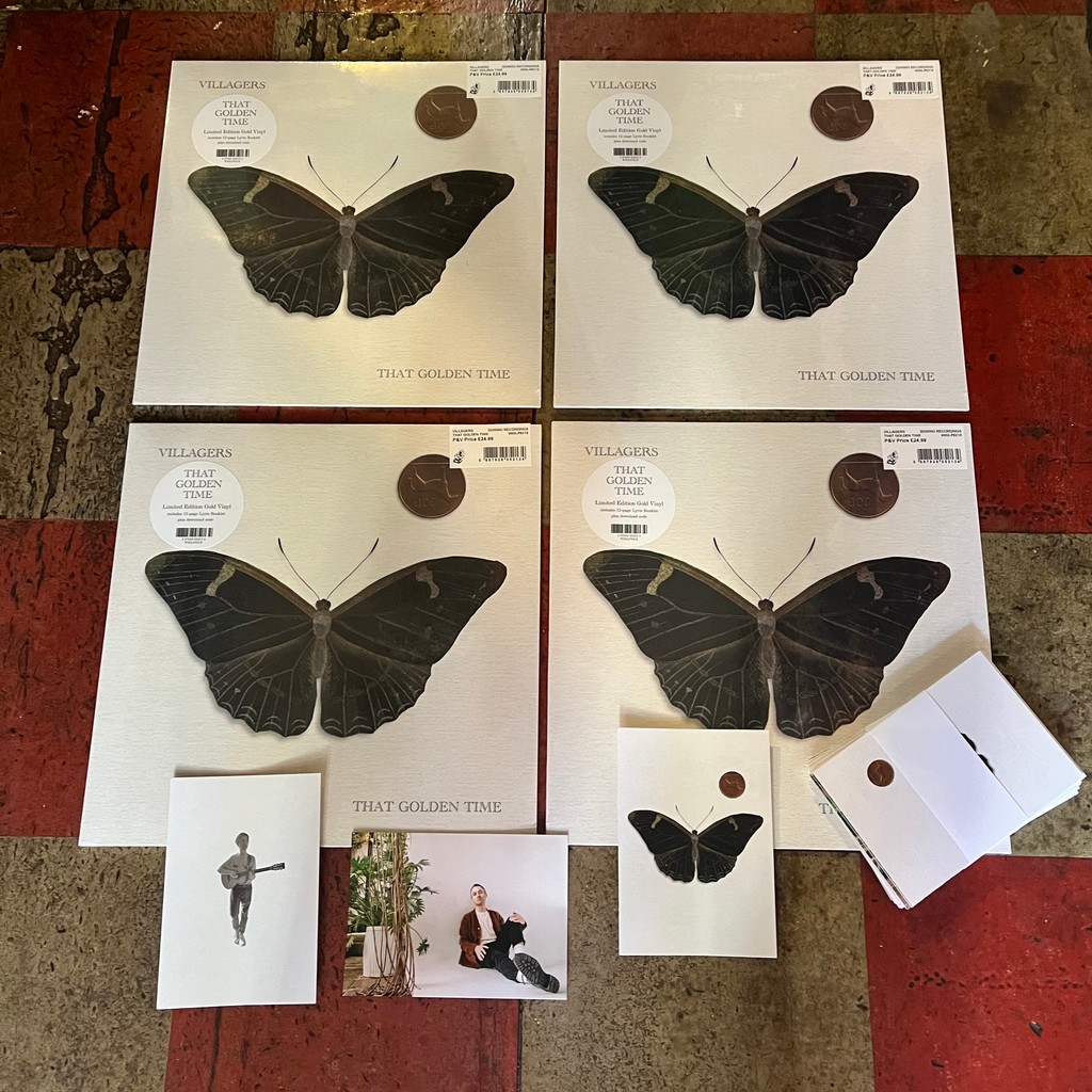 PieVinyl's tweet photo. *Out Today*
Villagers – That Golden Time
available on Indies 140gm Gold vinyl & FREE POSTCARD SET
Grab in the shop or online now!
https://t.co/glDUbq7Wl5
@wearevillagers #indies #recordstore #limited #gold #postcardset #records https://t.co/FBWJvh6XMJ