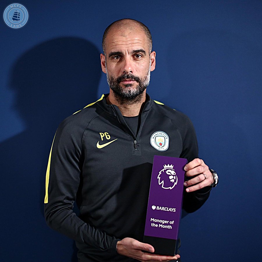 Do you know the last time pep Gardiola won barclay manager of the month award was back in 2021??? Shocked ??? 😲 #MUNARS #TinubuMustGo