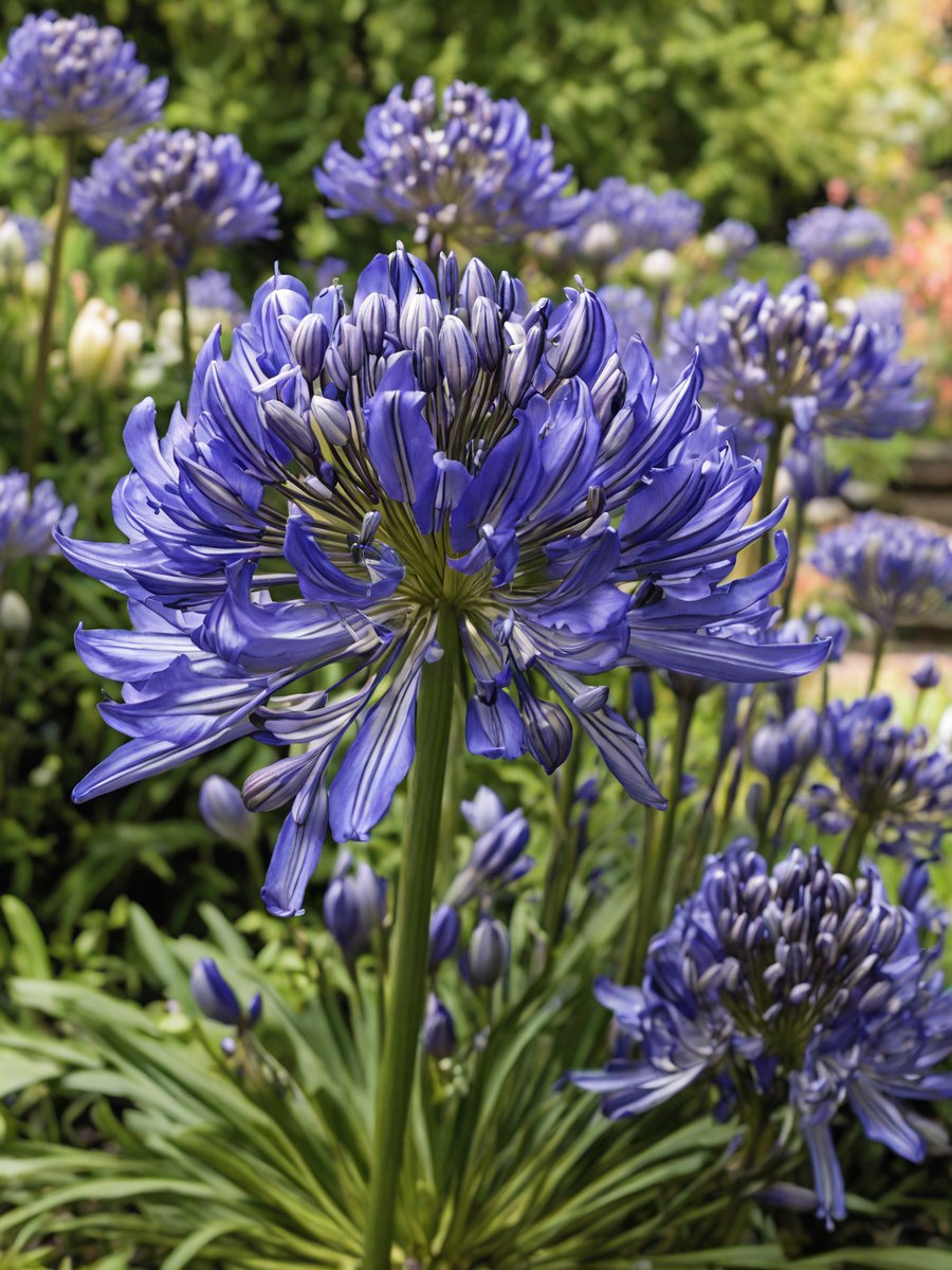 The Agapanthus flowers bloom in the garden 🪻🪻🦋
#FLOWER #flowersphoto #FlowersOfTwitter #beautiful #sunday #spring #springday #bloom #beauty