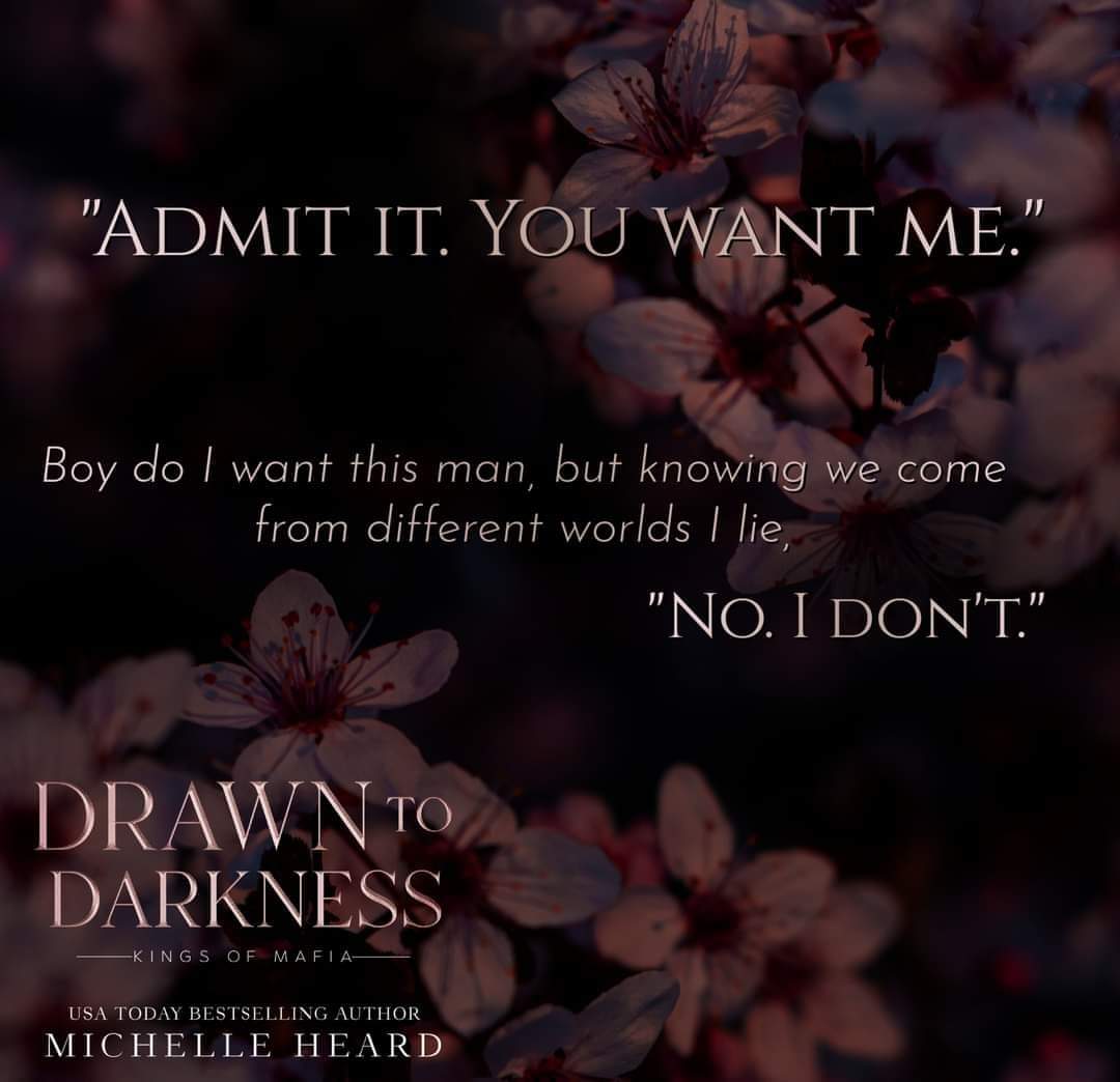 Drawn To Darkness by #michelleheard is coming 3rd June!!!! I’ve missed this world and can’t wait for Dario’s book! #Preorder US amazon.com/dp/B0CV21M6RW UK amazon.co.uk/dp/B0CV21M6RW CA amazon.ca/dp/B0CV21M6RW AU amazon.com.au/dp/B0CV21M6RW #MafiaRomance #RagsToRiches #HeFallsFirst