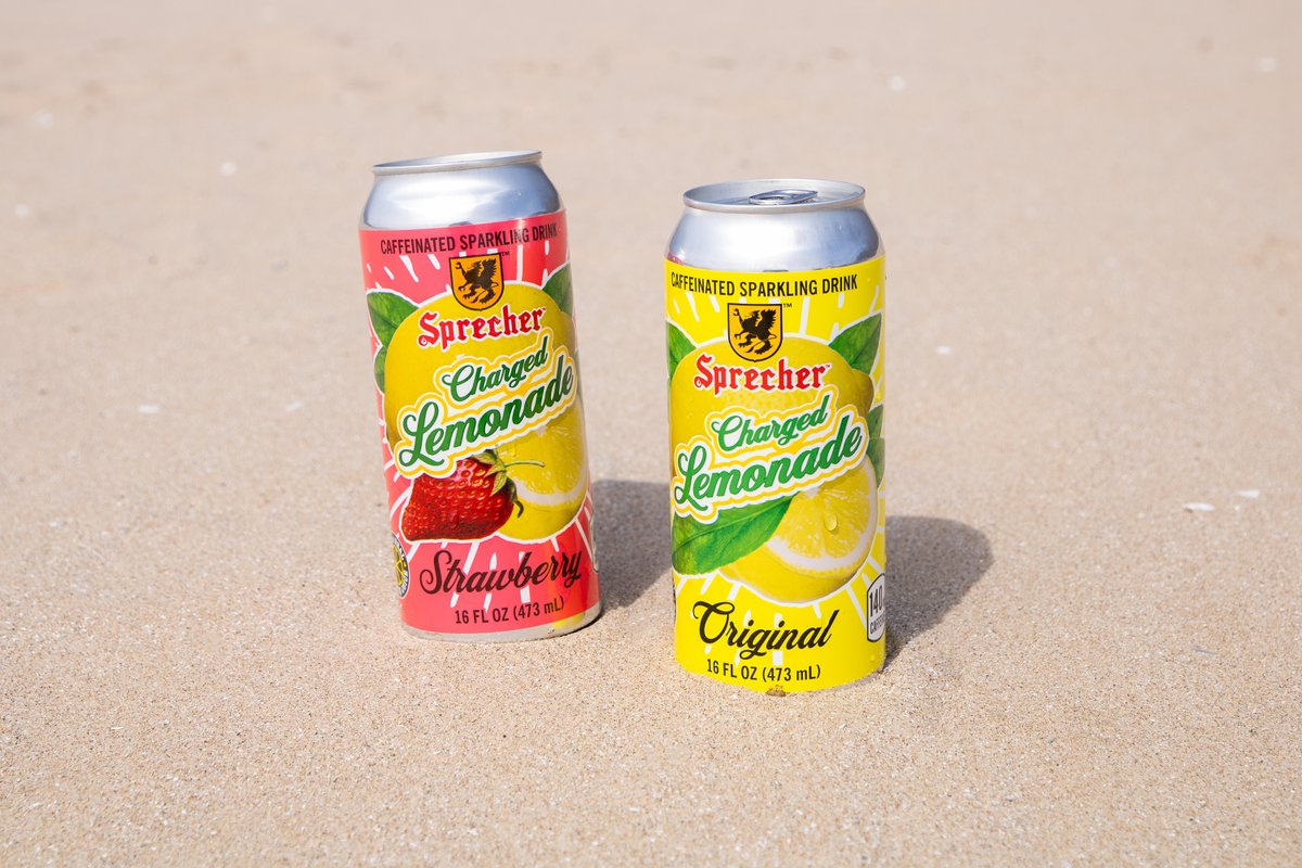 🍋 ⚡ Get through finals week with Charged Lemonade! It's the ultimate caffeine boost to fuel your focus and power through those exams. Shop now: sprecherbrewery.com/products/charg…