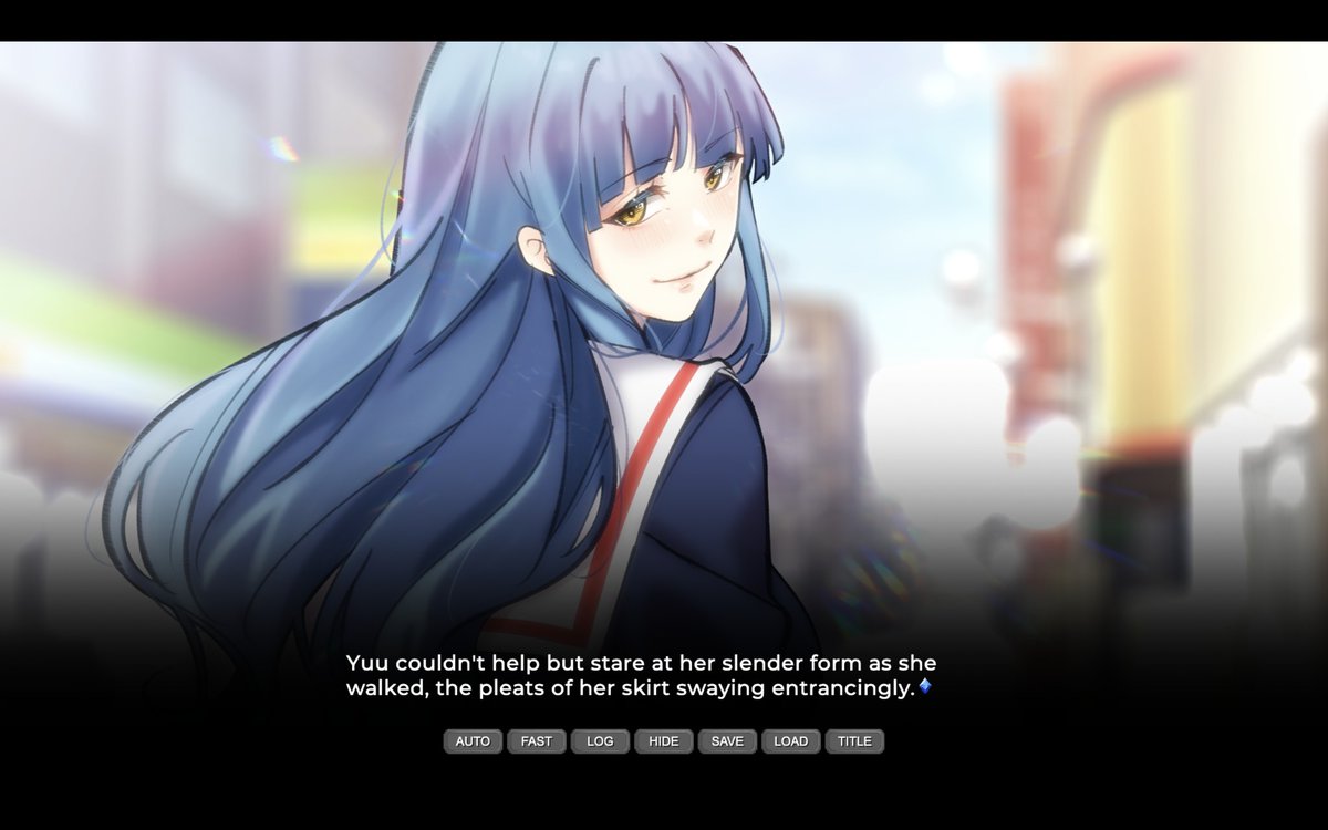 Platomenti's tweet photo. Sharing some screenshoots and CG of our current project Reach for an Angel #visualnovel #anime #gamedev #indiedev https://t.co/uF9wuIK0GX