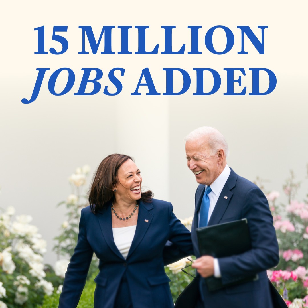 It's clear America...                  🇺🇸 BIDEN | HARRIS 2024 🇺🇸     ⭐️ There is no better team for this job ⭐️ We are #StrongerTogether! #VoteBlueToSaveAmerica #VoteBlueToSaveDemocracy