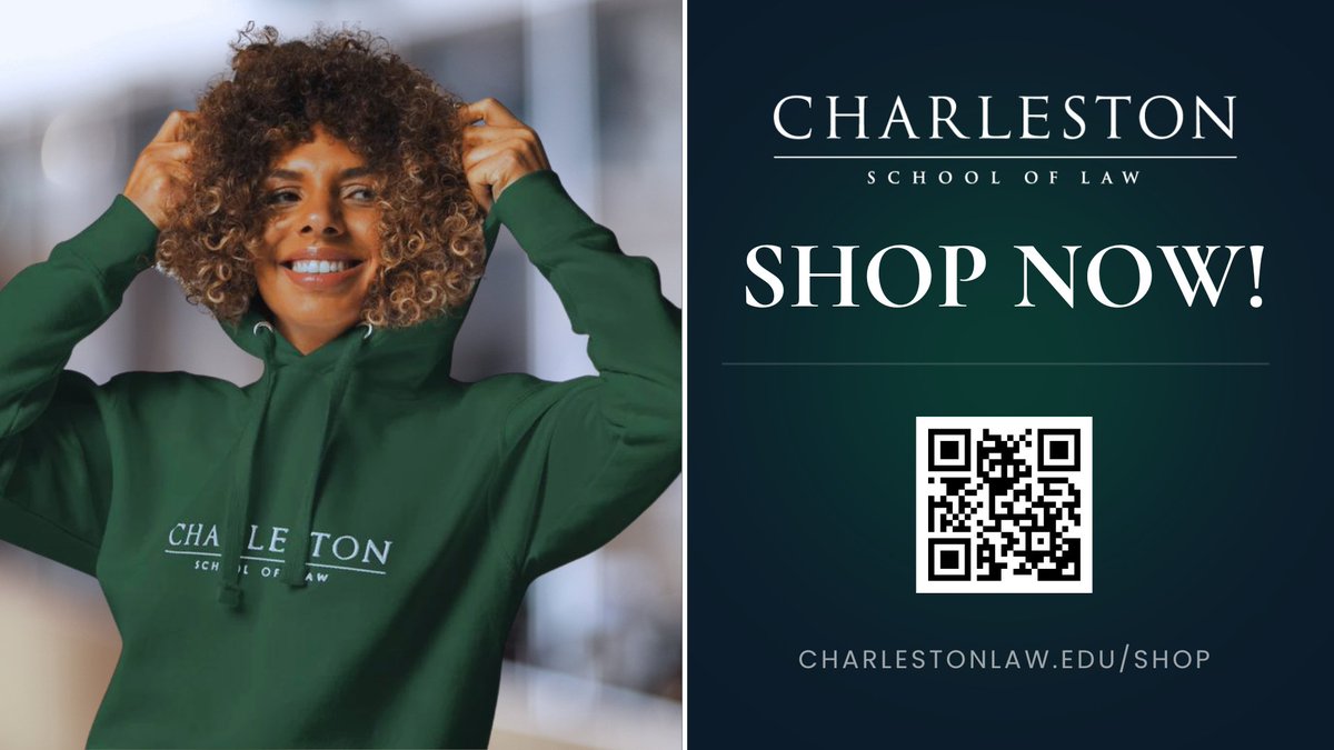 The @Charleston_Law apparel and merchandise store is now open! Get your tees, tumblers, caps and more exclusively online at: charlestonlaw.edu/shop