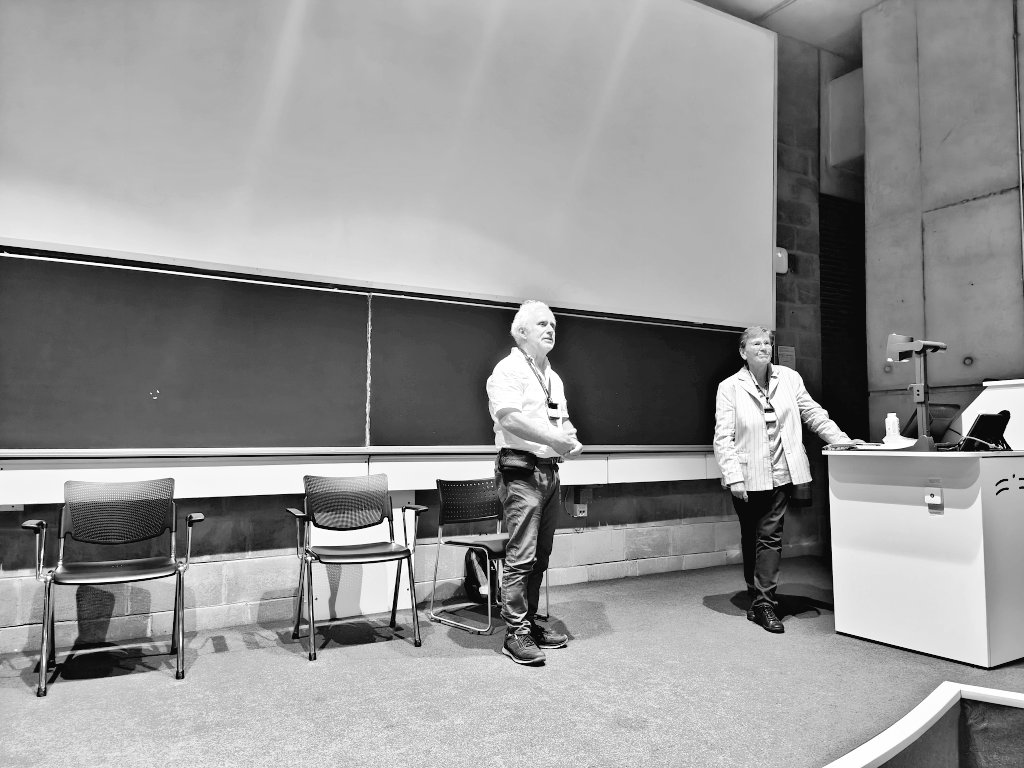 Fan-girling at the front of Erika Fischer Lichte's keynote yesterday #SCENARIO2024