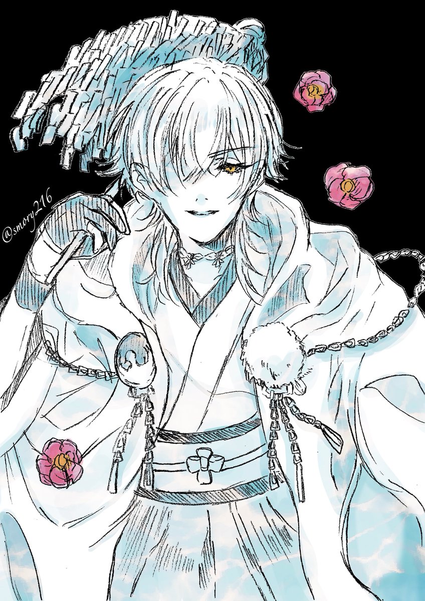 鶴丸国永(刀剣乱舞) 「#繋がらなくていいから俺の鶴丸国永を